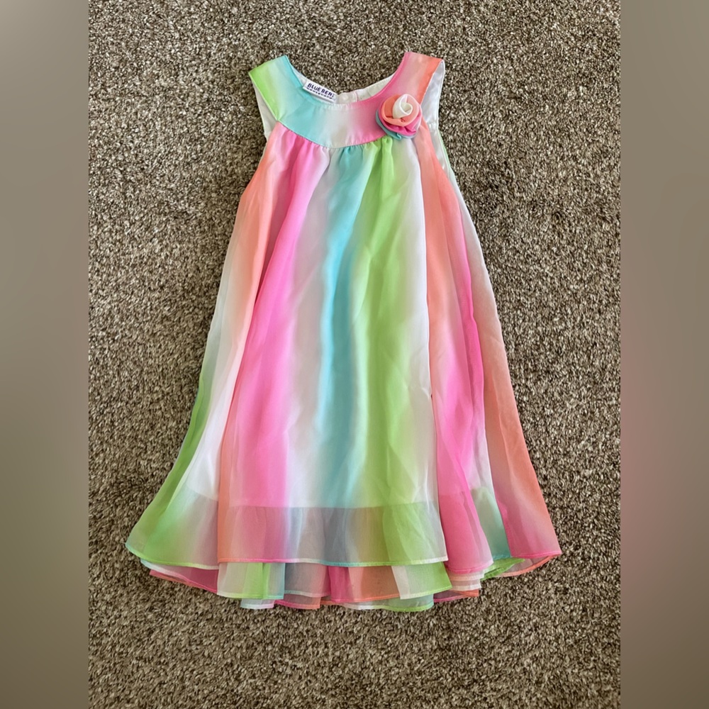 Bluberi Boulevard Multicolored Dress - Size 6